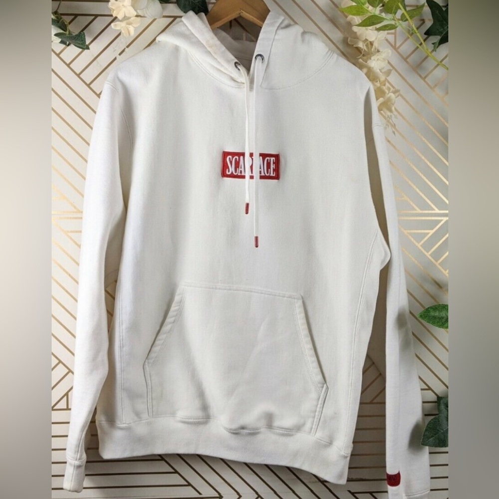 Scarface White Hoodie